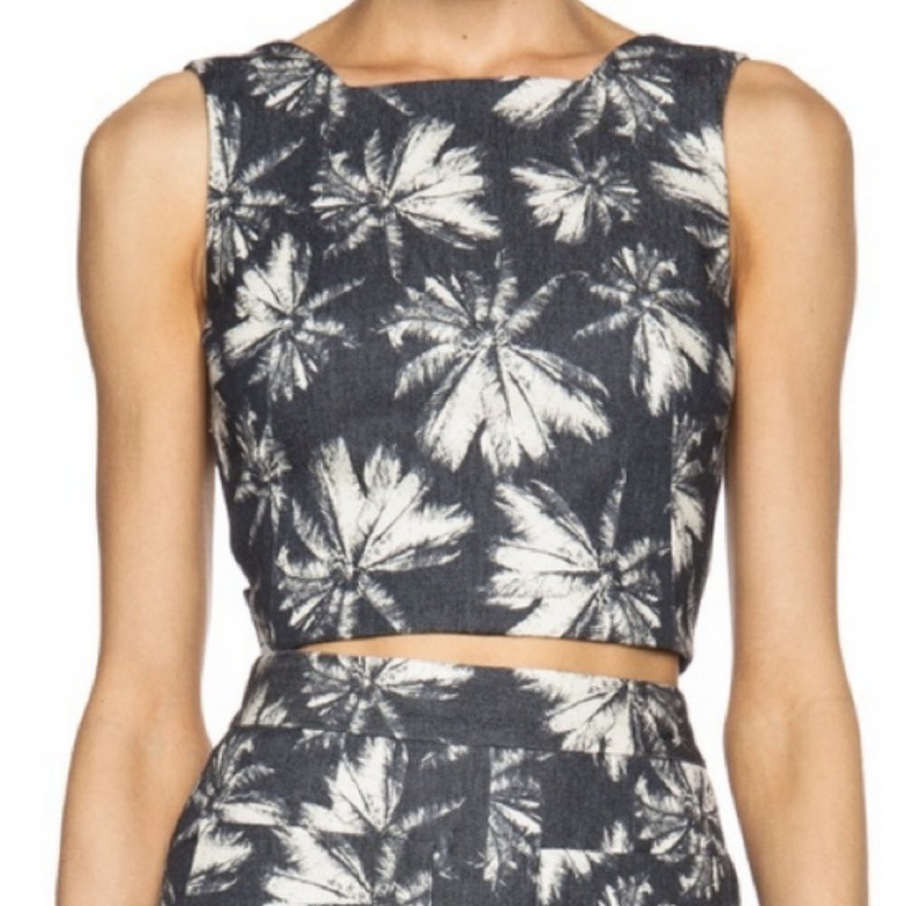 L’AGENCE crop top